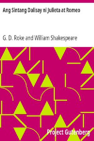 [Gutenberg 15418] • Ang Sintang Dalisay ni Julieta at Romeo